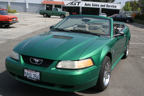 Image 1 of 1999 Mustang Coupe Green